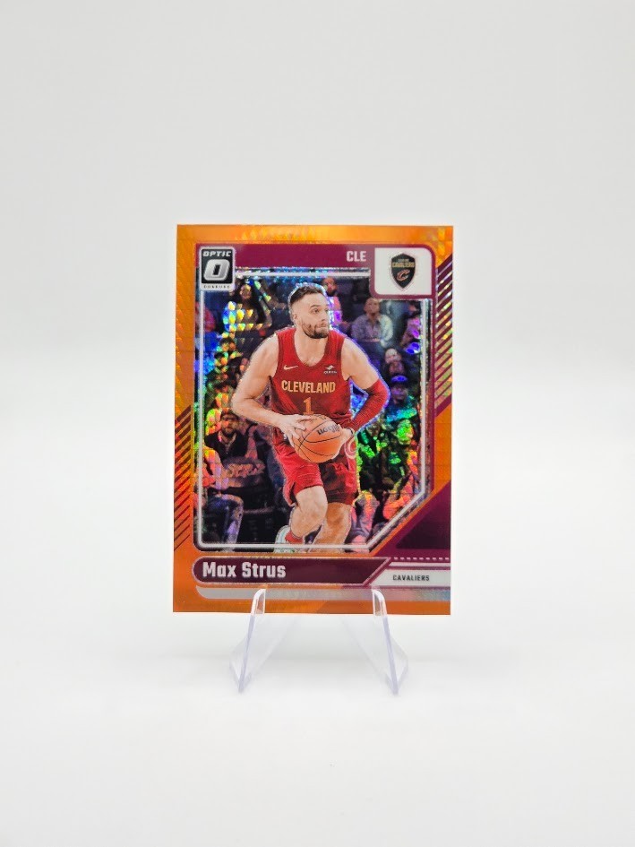 Max Strus 2024-25 Donruss Optic Orange Hyper SP /299 #115 Cavaliers