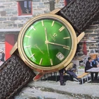 1964 Vintage Omega Seamaster 14k Gold Filled 34mm Manual Wind Classic and Chic