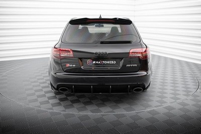 Maxton Design Street Pro Heck Ansatz Flaps Diffusor passend für Audi RS6 Avant C