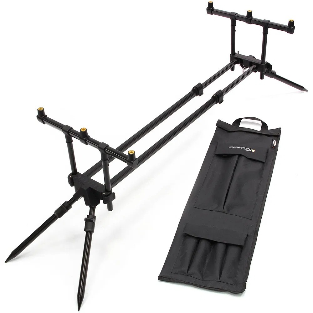 NGT Quickfish Pod MK2 3 Rod Pod - Carp Fishing Rod Support - FP-QUICKFISH-MK2