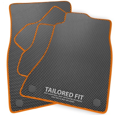 To fit BMW Z4  Convertible 2009-2015 Diamond Tailored Rubber Car Mats [B]