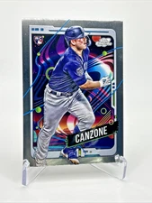Dominic Canzone 2024 Topps Chrome Cosmic #153 (RC) Seattle Mariners Rookie Card
