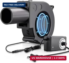 BBQ 97mm  120mm Blower Fan, High Airflow 100-240v Variable Speed Centrifugal Fa