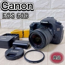 Canon Digital SLR Camera EOS 60D Lens Kit w/battery, charger, lens filter, strap