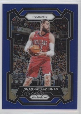 2023-24 Panini Prizm Blue Prizm 98/199 Jonas Valanciunas #289 1nu2