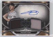 2021 Museum Collection Single-Player Dual Relic 12/199 Trevor Story Auto 0m4q