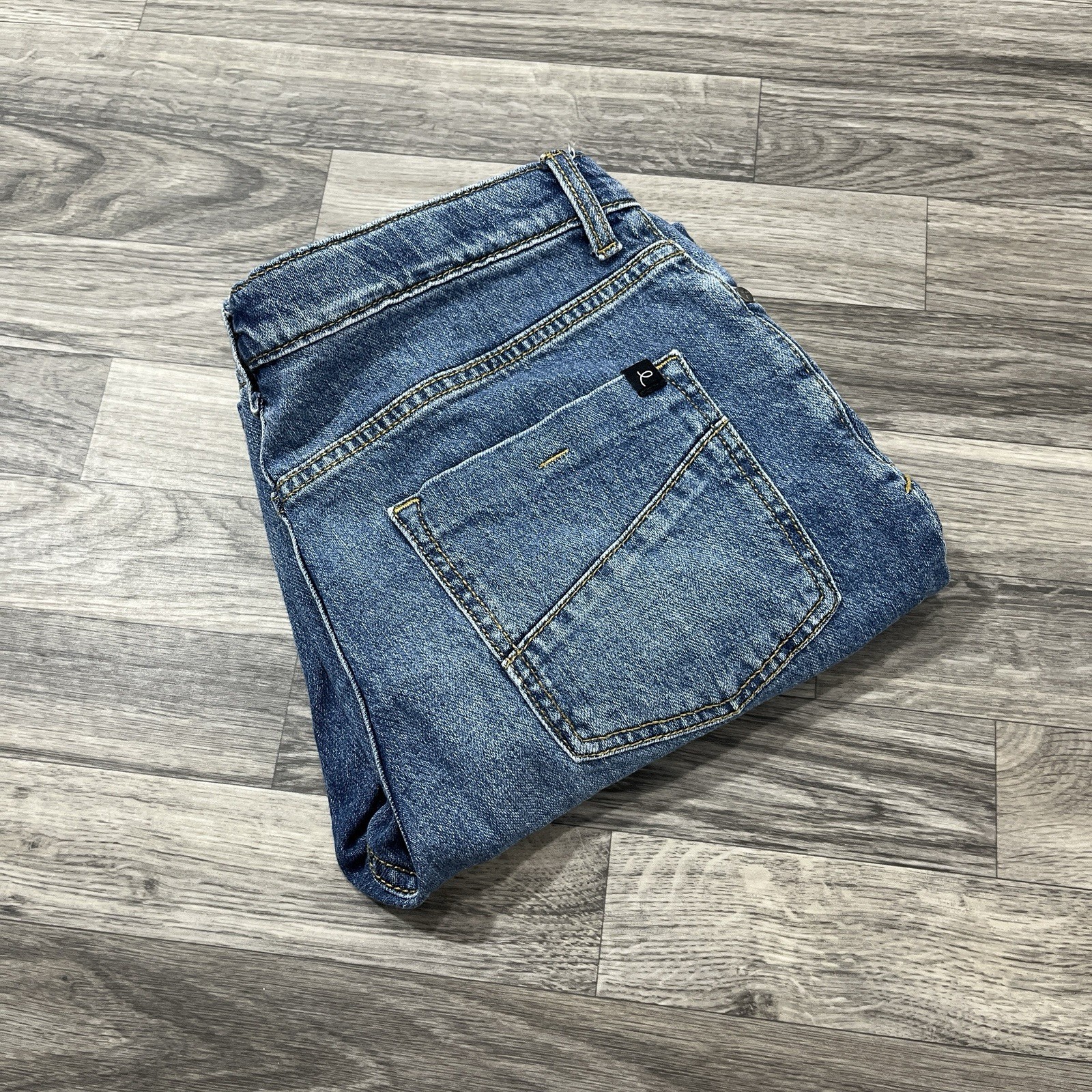 Art Class Kids XXL 16/18 Distressed Denim Bermuda Jean Shorts Youth Boys Girls