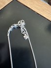 Brighton Silver Plate Swarovski Crystal Eiffel Tower Necklace Jewelry Valentine — photo 5