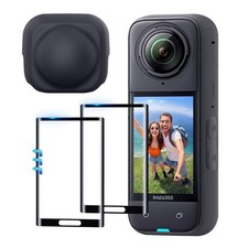 Screen Protector Film 2 Pack Lens Cap for Insta360 X5/insta360 X4 Accessorie...