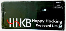Happy Hacking Keyboard HHKB Lite 2 - Black KUH0010 - USB Wired - Tested