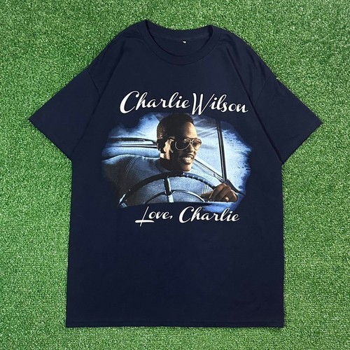 Charlie Wilson Love, Charlie Album Promo Art Graphic Tshirt Size L Double Sided