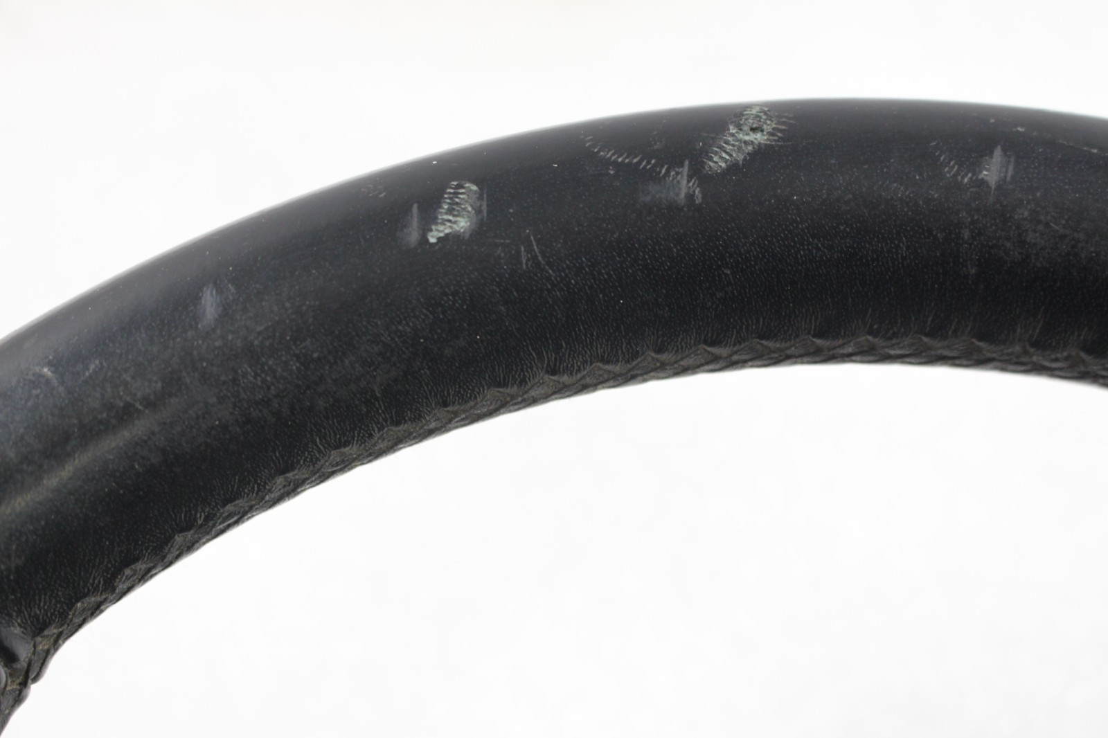 Maserati Ghibli, Steering Wheel, Black Leather, Wear Marks, Used, P/N 670011666