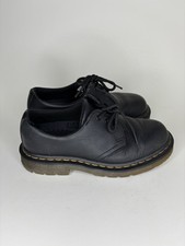 Dr. Martens 1461 SR Men's 5 Women's 6 Black Leather Oxford Shoes Slip Resistant
