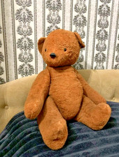 Vintage   percent Original collectible teddy bear from the USSR from the 1950s