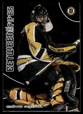 2001-02 Be a Player Between the Pipes Andrew Raycroft Boston Bruins #32