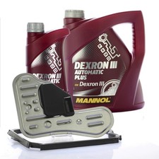 Hydraulikfilter + 5L Getriebeöl Automatikgetriebe passend für Peugeot Citroen