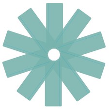 Guided Reading Highlight Strips,10 Pack Blue Overlays with Line, Bookmark Rea...