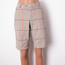 Smartwool Womens Merino Wool Plaid Shorts Siz...