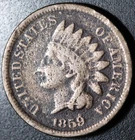 1859 INDIAN HEAD CENT