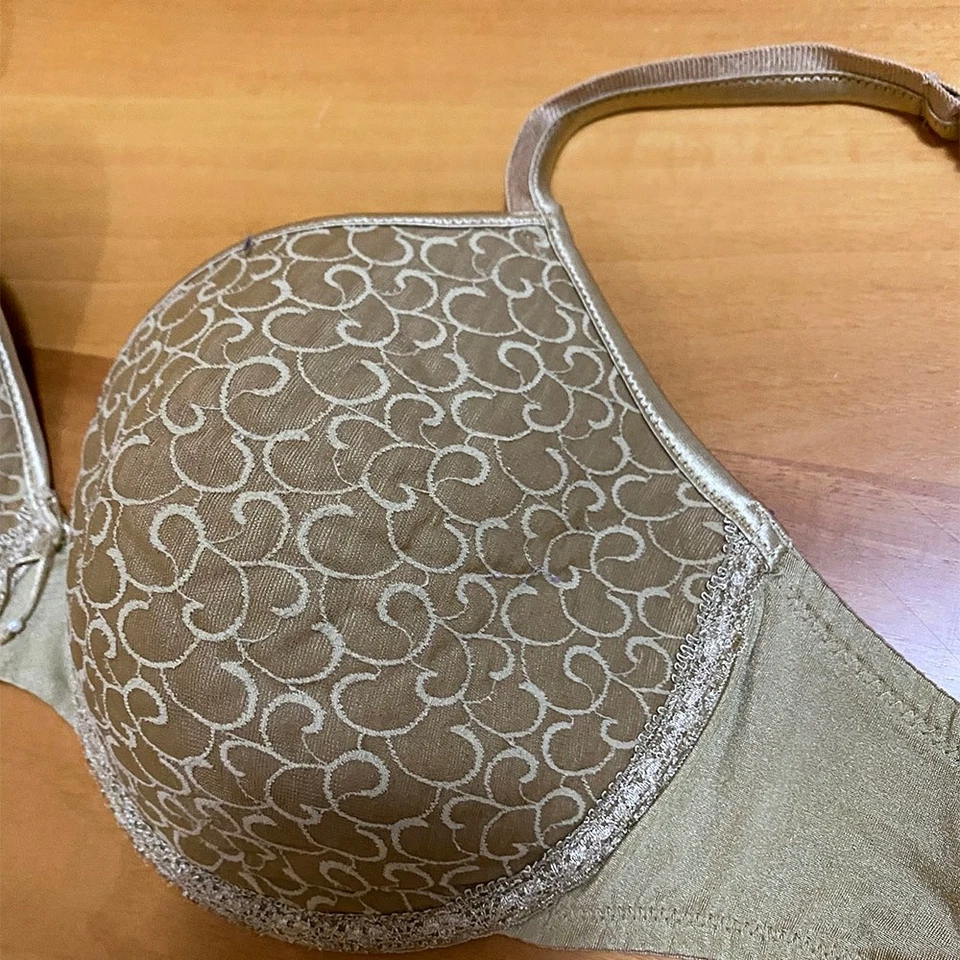 Triumph Reggiseno Oro 85D Classico Elegante Made in Italy Retro Vintage - Imagen 3 de 4