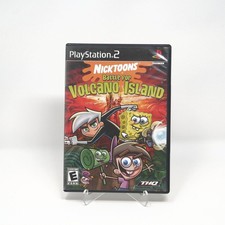 Nicktoons Battle for Volcano Island - CIB - Very Good - Tested - PS2