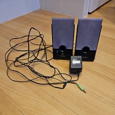 Pair of 2 Creative Sound Blaster SBS260 Computer Speakers Black Wired Tabletop