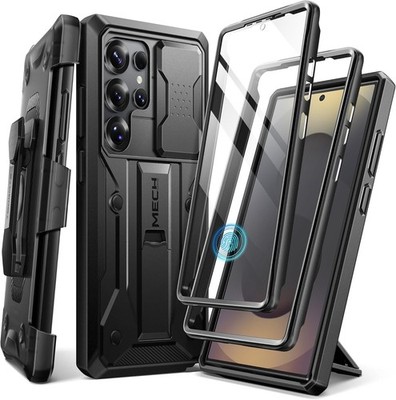 For Samsung Galaxy S25 Ultra Case Cover w/ Heavy Duty Built in Screen Protector