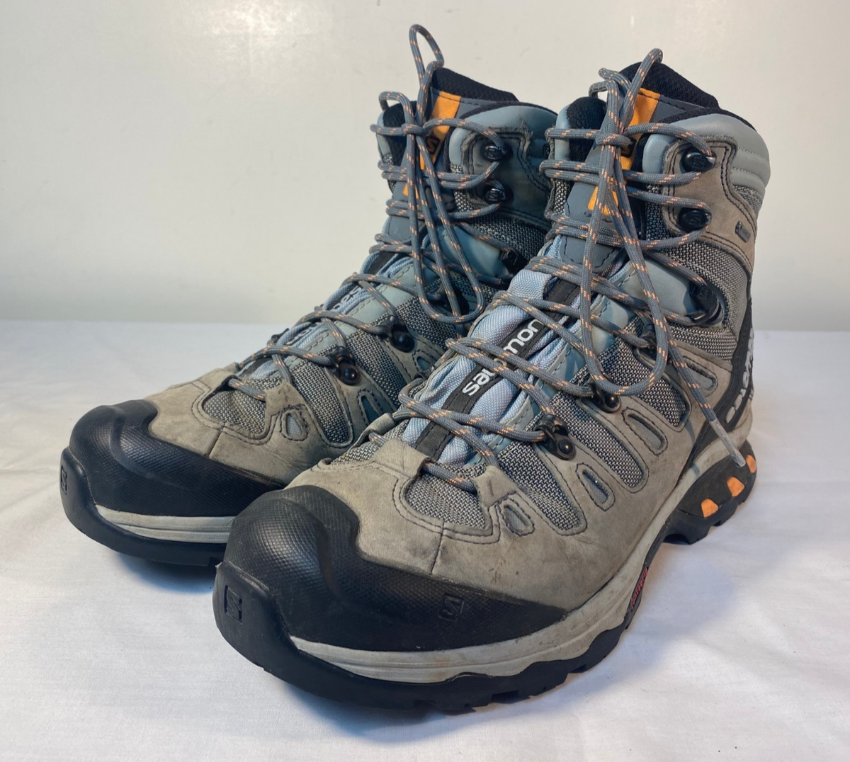 SALOMON Quest 4D 3 GTX Hiking Boots Women's Gray Leather