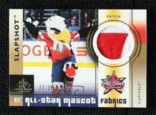 2024 Upper Deck SP Game Used All-Star Mascot Fabrics 32/35 Slapshot Patch 1kx2