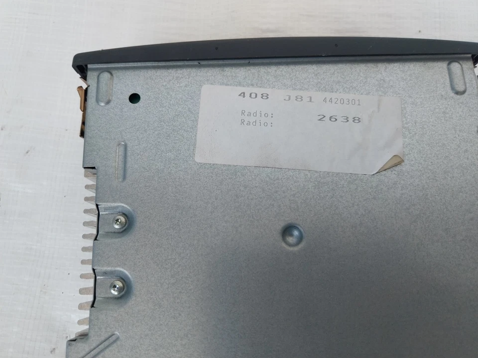 autoradio stereo renault espace serie 4 IV JK0/1 2002 2014 lettore dvd cd - Immagine 2 di 3