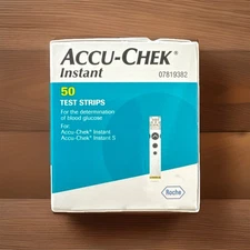 Accu-Chek Instant 50 Test Strips , Exp:07/2026