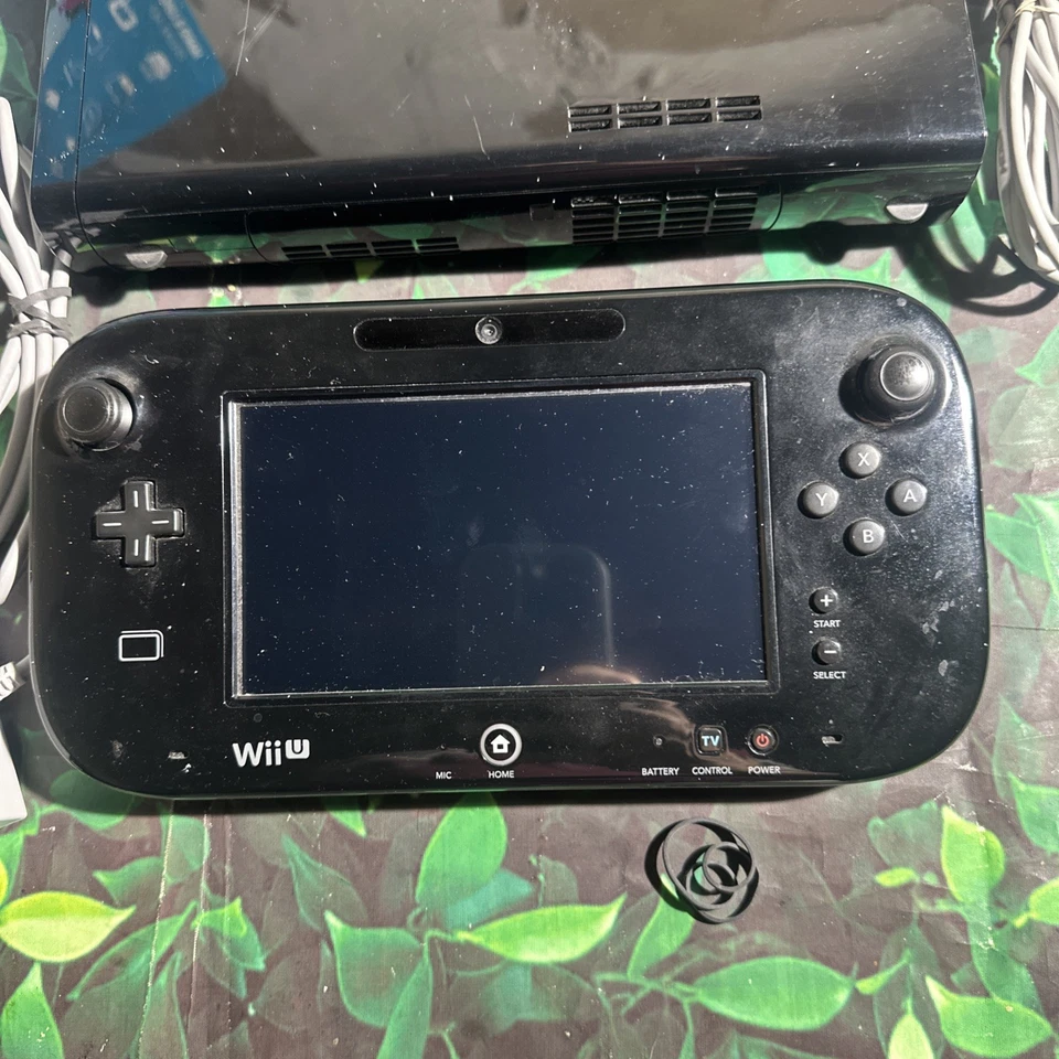 CONJUNTO DE LUXO 2013 NINTENDO Wii U edição Mario & Luigi 32GB CONSOLE COMPLETO FUNCIONA - Imagem 3 de 4