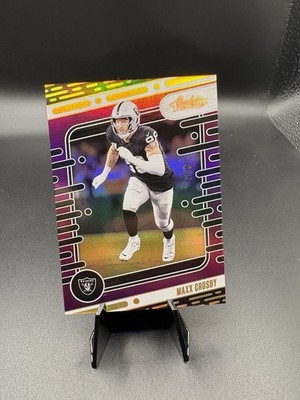 2024 Panini Absolute Maxx Crosby Purple Spectrum /5 #56 Las Vegas Raiders NFL