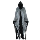 Reaper Halloween Costume Adult Scary Adult Cloak Men Hooded Horror Robe Cos