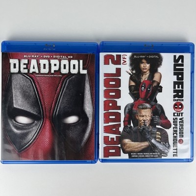 Deadpool 1 & 2 (Super Duper Cut Version) 4-disc Blu-Ray / DVD