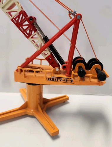 Vintage 1/70 JIB CRANE 4139 Shinsei Mini Power Construction Building Metal USED - Picture 2 of 8