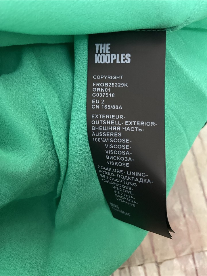 Women’s NWT Green Poppy The Kooples DressSize 2(M6) eBay