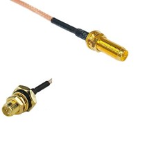 RG316 RP-SMA Female Long to RP-SMA Female O-Ring RF Cable Rapid-SHIP LOT