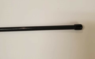 DuneRats ATV, UTV, MC Black Fiberglass 7' x 5/16'' Whip Pole (Pole Only No Mount)