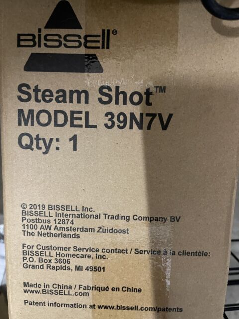BISSELL Steam Shot 39N7V Handheld Hard Surface Multi-Purpose Steam Cleaner
