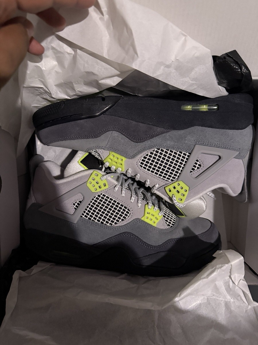 Jordan Retro OG 'Neon Grey' Trainers (2020) IV Volt Authentic