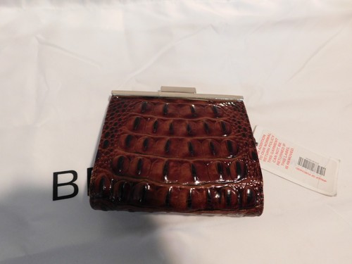 Bolso Bandolera Brahmin Malia Pecan Melbourne Cartera con Cartera Tasha a Juego - Imagen 10 de 15