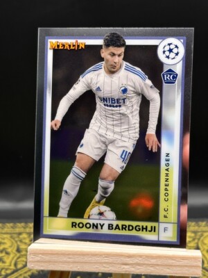 その他 2023 Topps Merlin Roony Bardghji Auto 99 2022-23 Topps Merlin UEFA Club Competitions Auto /99 Roony