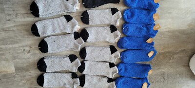 NEW 18 PAIRS SOCKS STRETCHY SOCKS MENS 10-13 (COULD FIT WOMENS) MULTI COLOR