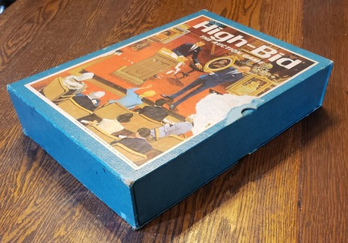 1965 "HIGH-BID THE AUCTION GAME" COMPLETE 3M BOOKSHELF Collection - Photo 3/16