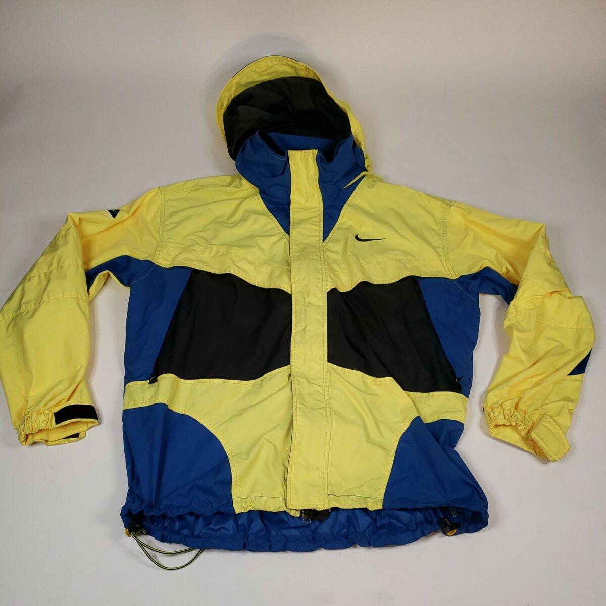 Vintage 90's Nike Yellow Blue ACG Clima FIT Jacket Mens Size Vintage 90's Nike Yellow Blue ACG Clima FIT Jacket Mens Size