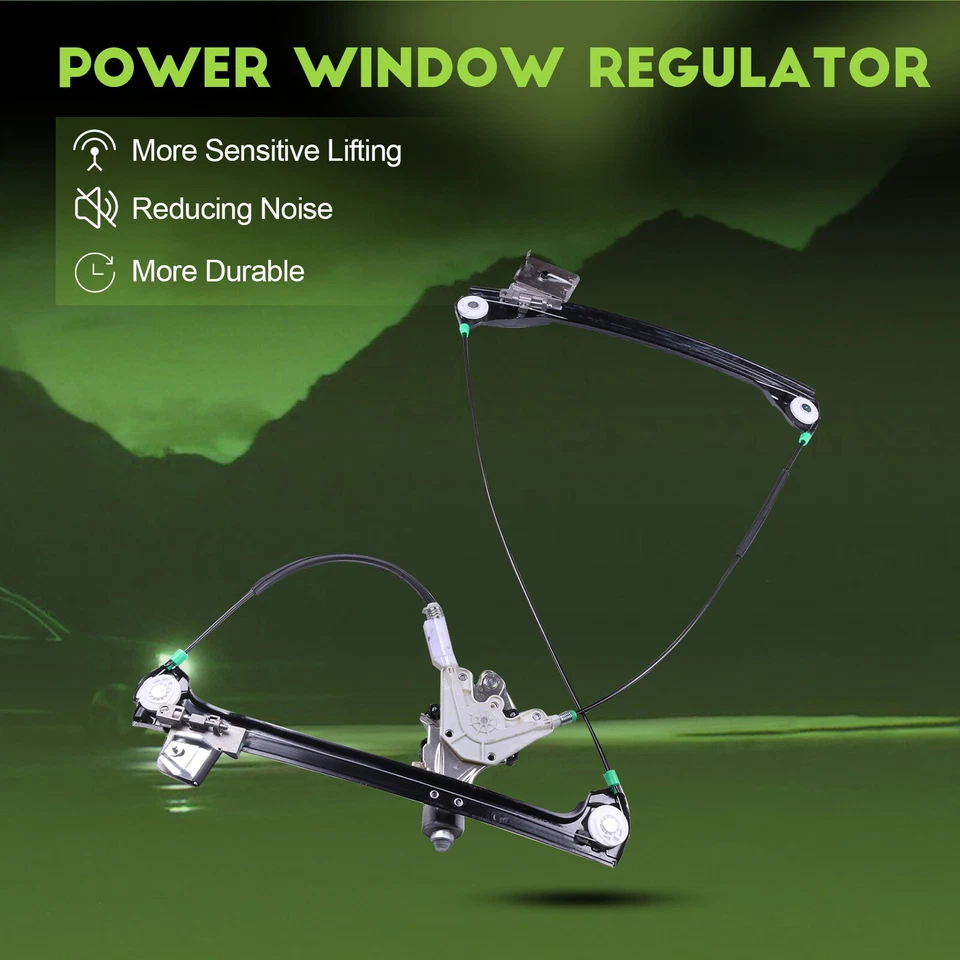 For BMW 323Ci 325Ci 330Ci M3 328Ci Power Window Regulator Front Right w/ Motor - Image 3 of 4