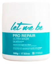 Let Me Be Pro Repair Ultra Mask w/ Coconut Oil, Keratin Collagen 500g ProSalon