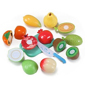 Happy Cooking Kitchen Fun Cutting Fruits Vegetables Food Playset