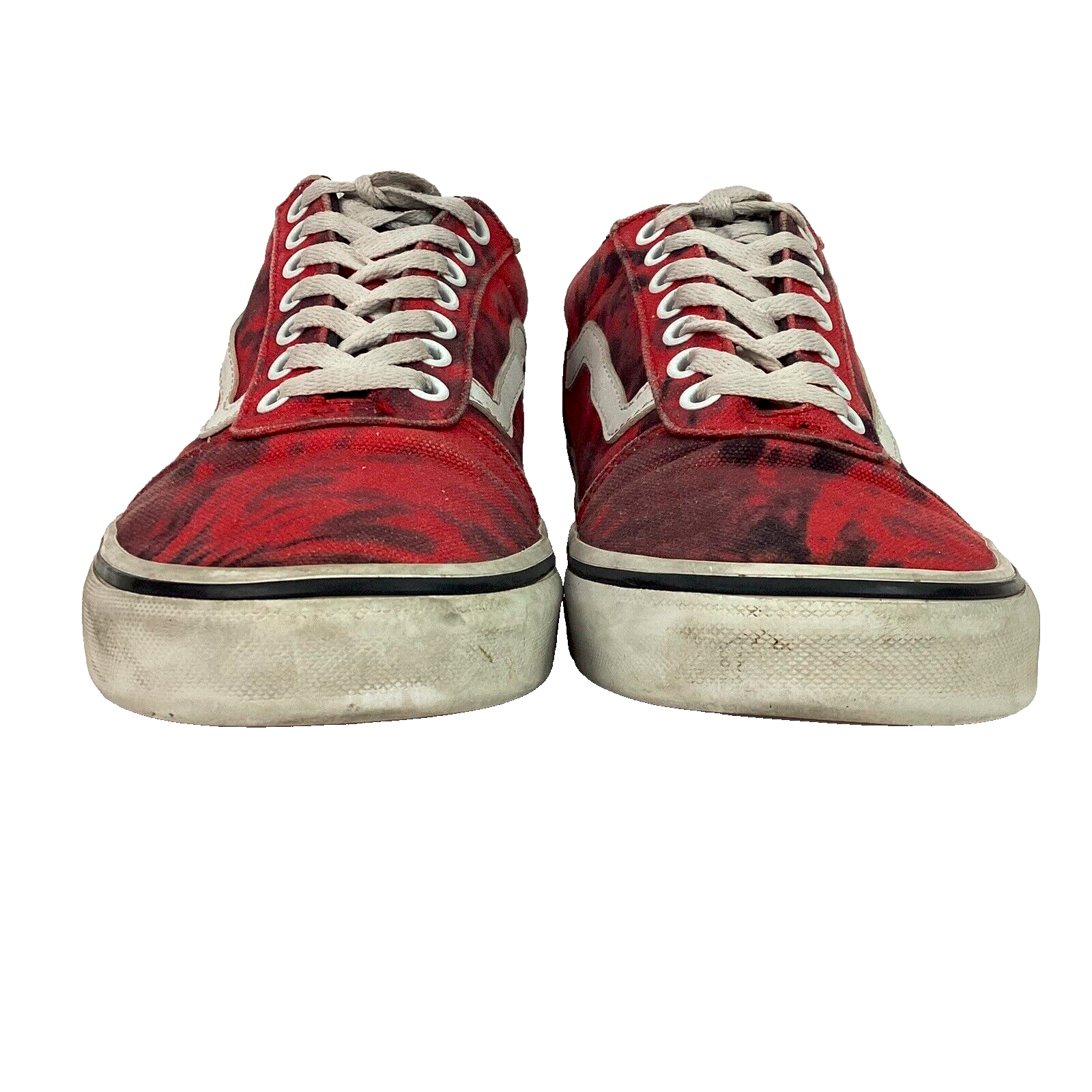 SAOLA Vans OTW Scarpe da skate basse da uomo taglia 8 5 rosse nere tie dye 500714